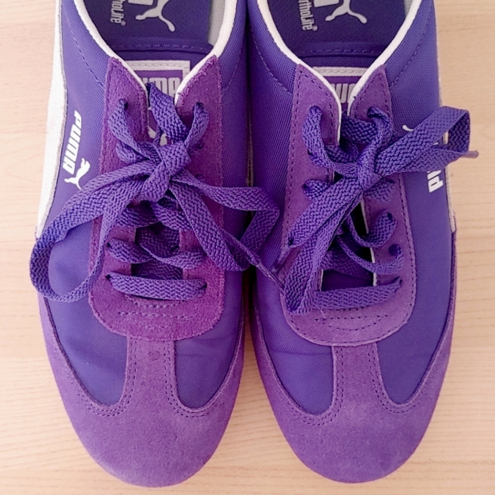 Violet Puma shoes